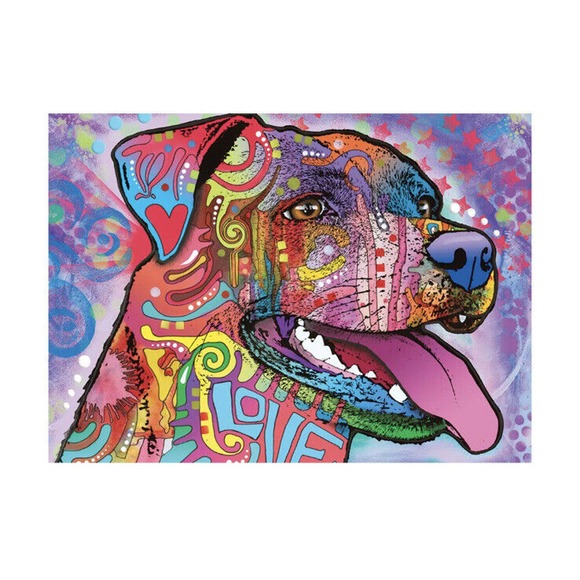 New - Willow Creek Press Dean Russo - Be Pawsitive: 1000 Pcs Ages 12+ Dog Puzzle - Picture 2 of 4